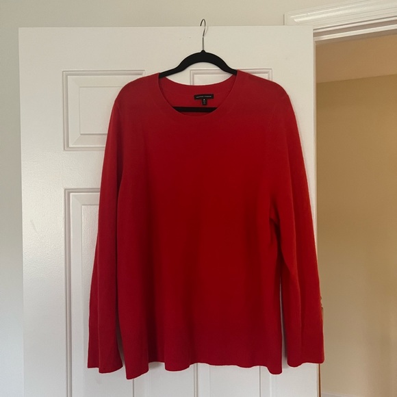 Universal Standard Sweaters - Cherry Red Crewneck Sweater